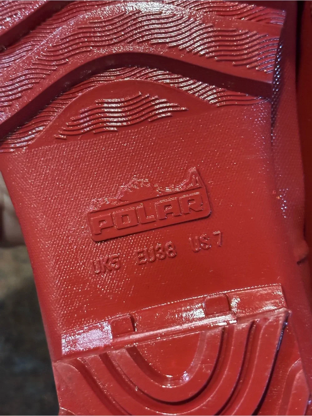 Red Waterproof Rain Boots - Classic Chelsea Style